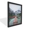 Gallery Wall 6.5x6.5 Picture Frame Black Wood for 6.5x6.5 Photo